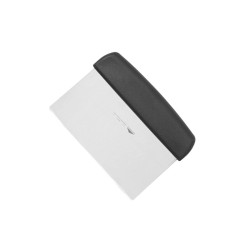 Raschietto acciaio pizzeria 15 cm acciaio inox | Spatole | Rausa srl