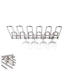 Rastrelliera porta bicchieri a muro | Accessori bar | Rausa Srl