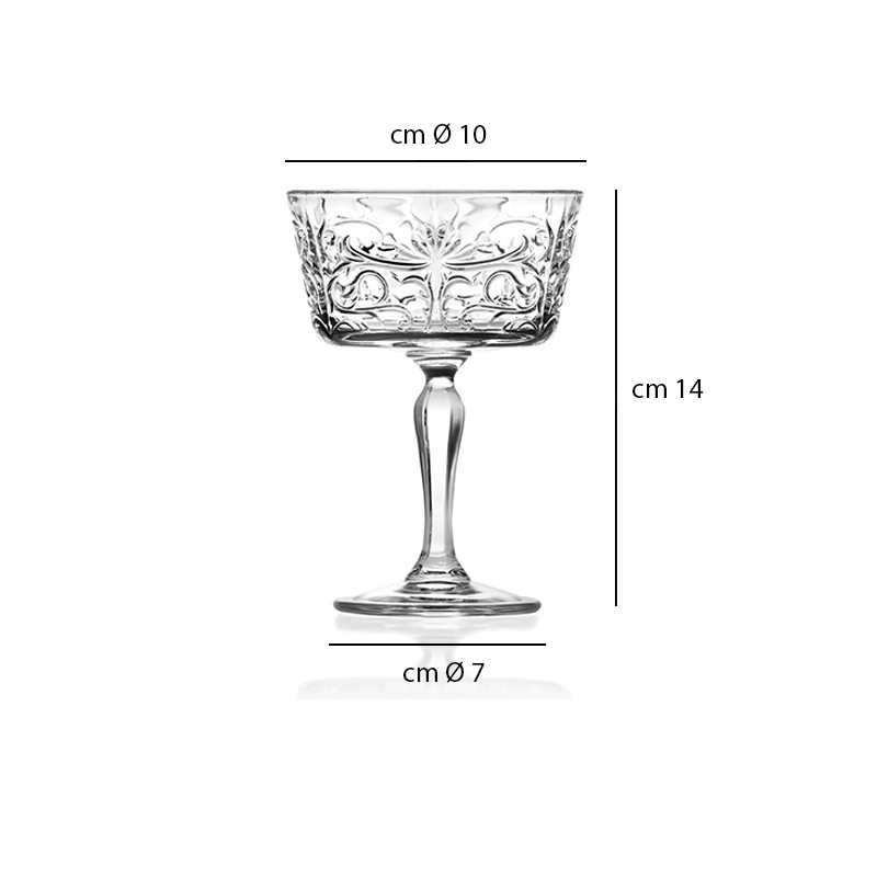 Coppa champagne Tattoo Rcr bicchieri  in Linee