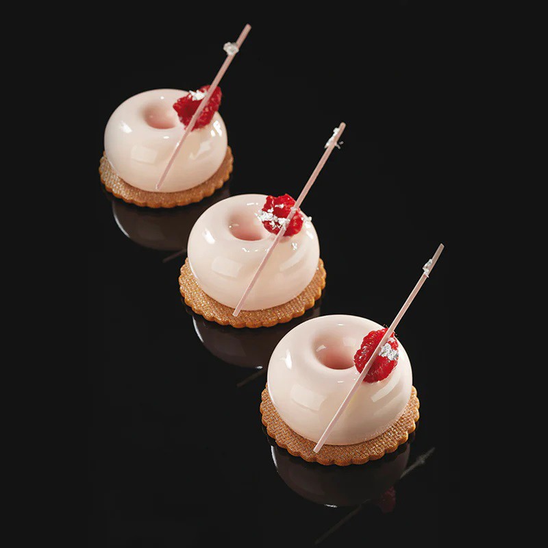 Forma silicone 12 mini donuts Pavoni  in Stampi in silicone per dolci