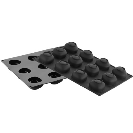 Forma silicone 12 mini pietre zen | Stampi in silicone per dolci