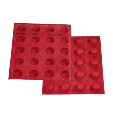 Forma silicone microforata tonda mm 48 | Rausa srl