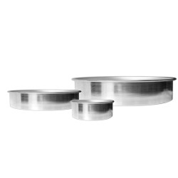 Tortiera in alluminio con bordi dritti | Oggettistica Liotti