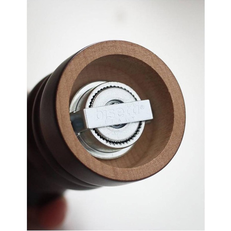 Macina pepe legno noce cm 25 Pepper Style by Bisetti  in Macina sale e pepe e oliere