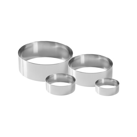 Anello acciaio per mousse Inox 18/10 | Tortiere | Rausa srl