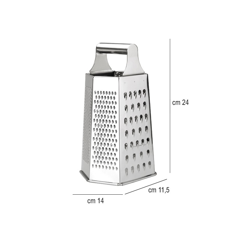 Grattugia esagonale acciaio   in Grattugie professionali