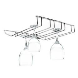 Griglia appendi bicchieri 4 posti | Accessori bar | Rausa srl