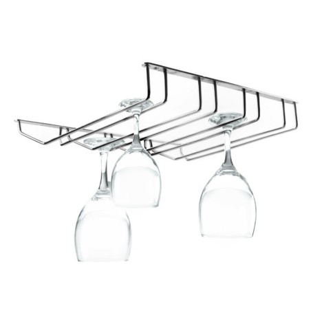 Griglia appendi bicchieri 4 posti | Accessori bar | Rausa srl