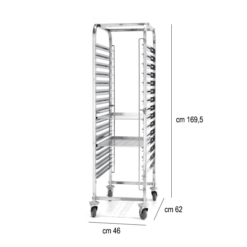 Carrello per teglie 60x40 Hendi  in Cucina