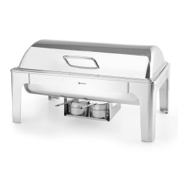 Chafing dish scaldavivande acciaio | Contenitore per buffet | Rausa