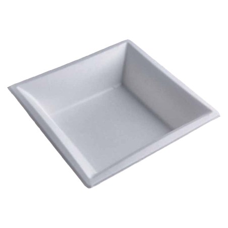 Piatti biodegradabili quadrati fondi cm. 18 | Monouso | Rausa srl