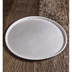 Piatti pizza biodegradabili usa e getta Usobio  in Piatti monouso biodegradabili