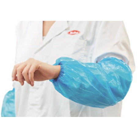 Manicotto monouso blu in LDPE | Accessori monouso | Rausa srl