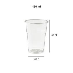 Bicchieri plastica usa e getta Usobio  in Bicchieri monouso biodegradabili