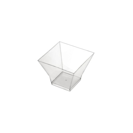 Coppetta finger food quadrata trasparente cc 200 | Rausa srl