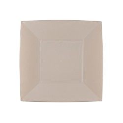 Sottopiatti quadrati | Piatti plastica rigida riutilizzabili | Rausa srl