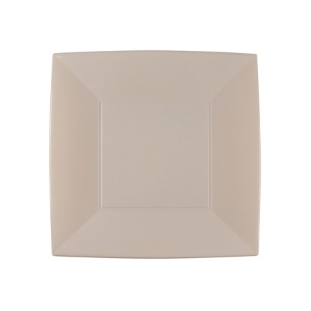 Sottopiatti quadrati | Piatti plastica rigida riutilizzabili | Rausa srl