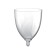 Bicchiere vino in plastica usa e getta cc. 300