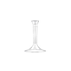 Gambo per bicchiere usa e getta trasparente | bicchieri plastica| Rausa Srl