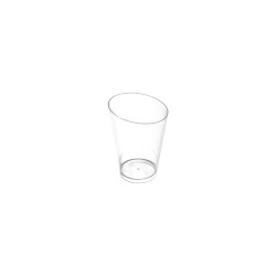 Coppetta finger food trasparente conica cc 75 | Rausa srl