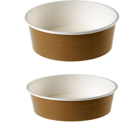 Insalatiera in carta cm 15 | Monouso contenitori alimenti | Rausa srl