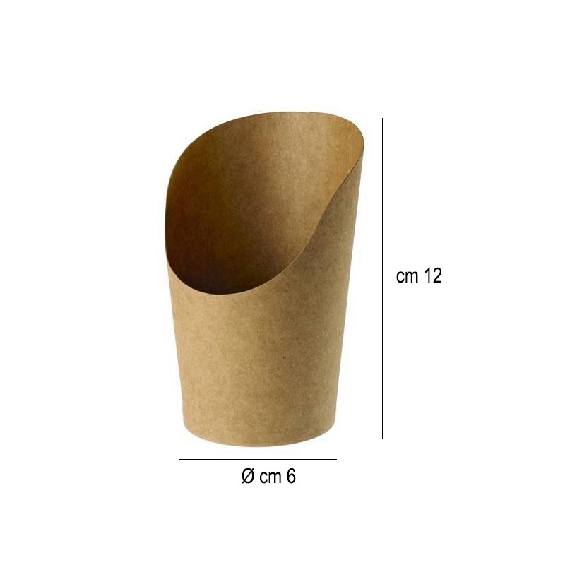 Contenitore in carta per fritture Leone decorazioni  in Contenitori per alimenti monouso