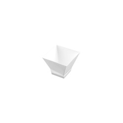 Coppetta finger food quadrata bianca cc 90 | Contenitori finger food