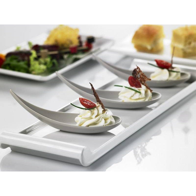 Cucchiaio monodose finger food in melamina Leone decorazioni  in Porcellane