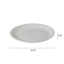 Piatto tondo piano melamina Leone decorazioni  in Piatti plastica rigida riutilizzabili