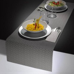 Runner style cm. 40x120 grigio | Tovagliette ristorazione | Rausa srl