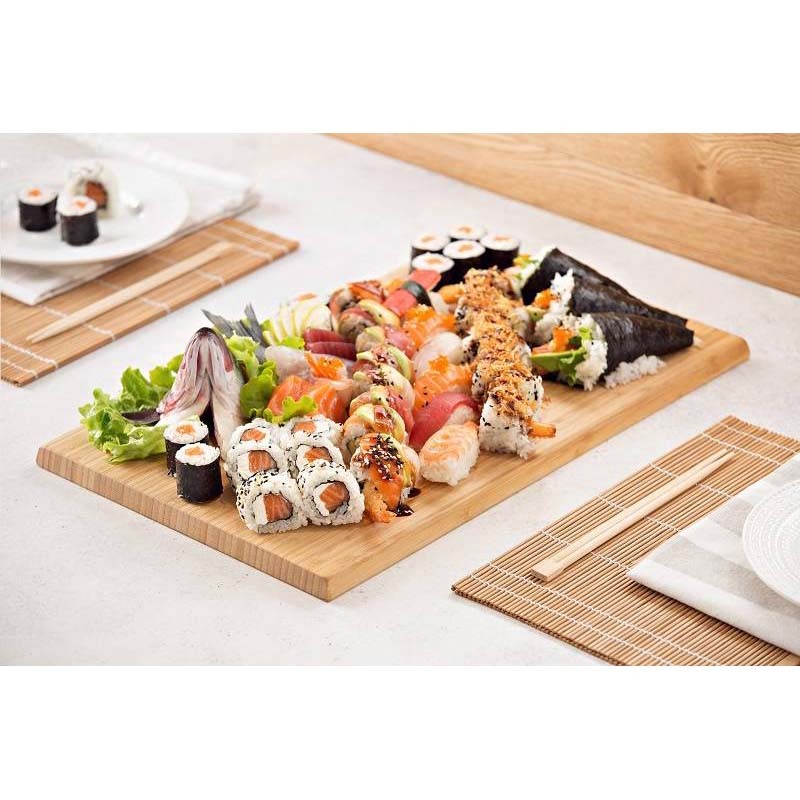 Tagliere in legno bamboo naturale Leone decorazioni  in Porcellane