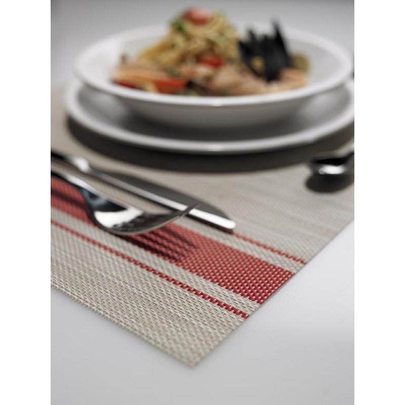 Tovaglietta americana cm. 30 x 45 beige e rosso Leone decorazioni  in Tovagliette ristorazione