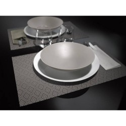 Tovaglietta americana cm. 30 x 45 beige Leone decorazioni  in Tovagliette ristorazione