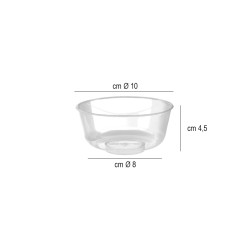 Coppetta finger food tonda in plastica cc 230 Goldplast  in Contenitori finger food