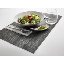 Tovaglietta americana effetto legno nero cm. 30 x 45 Leone decorazioni  in Tovagliette ristorazione