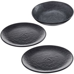 Vassoio melamina fondo e piano effetto ardesia | Rausa srl