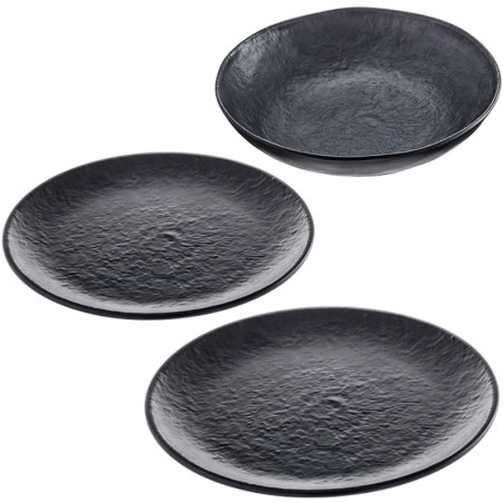 Vassoio melamina fondo e piano effetto ardesia | Rausa srl