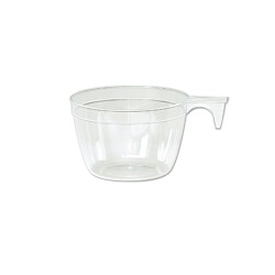 Tazzina caffè in plastica trasparente | Plastica riutilizzabile | Rausa