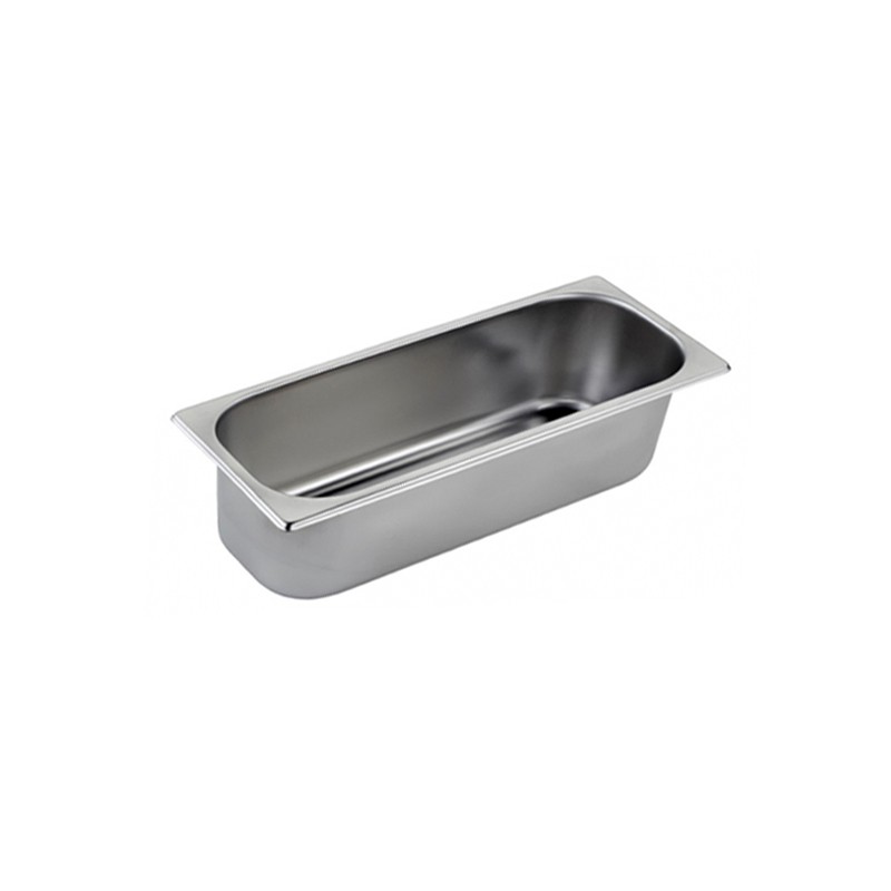 Vaschette gelato acciaio inox cm 36 x 16,5 Piazza Effepi  in Cucina