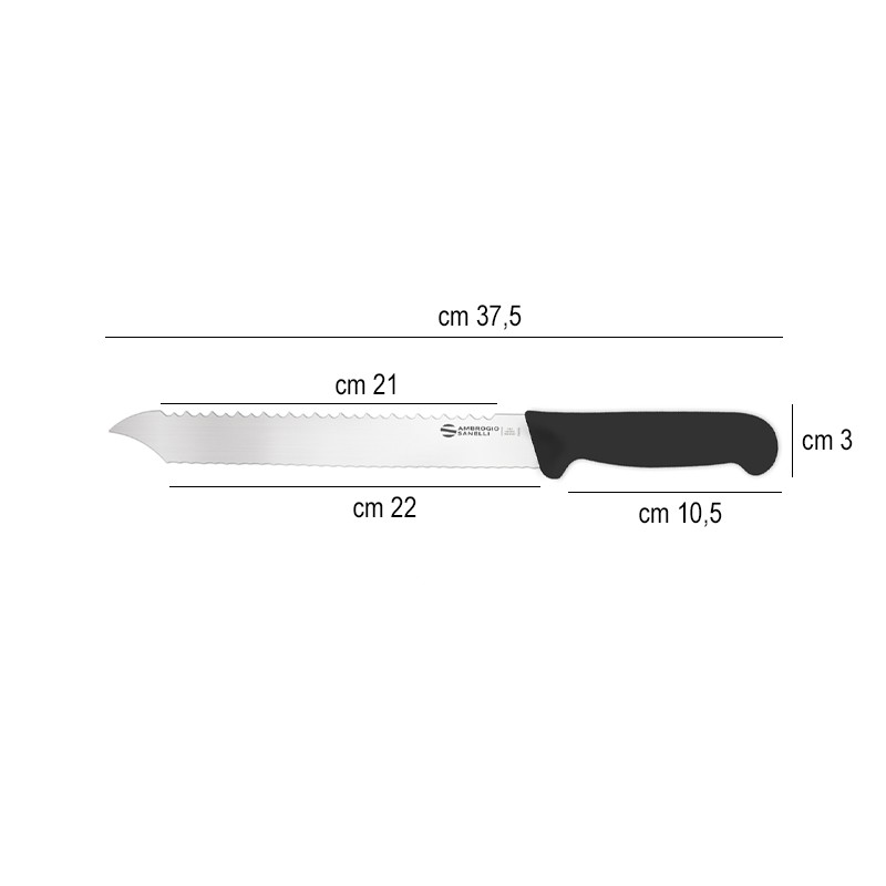 Coltello professionale per surgelati cm 26 Ambrogio Sanelli coltelli  in Coltelli da cucina professionali