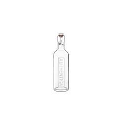 Bottiglia di vetro con tappo cl 25 authentica | Brocche e caraffe