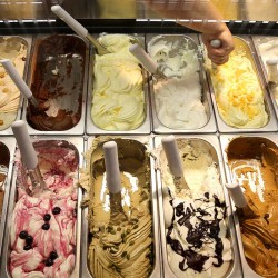 Vaschette gelato acciaio inox cm 36 x 16,5 Piazza Effepi  in Cucina