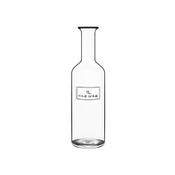 Bottiglia di vetro per vino litri 1 | Brocche e caraffe | Rausa srl