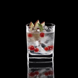 Bicchiere vetro quadrato strauss vino cl. 24 Bormioli Luigi  in Bicchieri