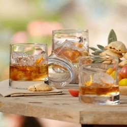 Bicchiere vetro ovale veronese cl. 34,5 Bormioli Luigi  in Bicchieri