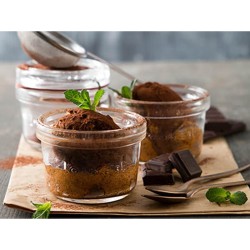 Barattolo vetro lock eat con gancio e tappo ermetico cl 8 Bormioli Luigi  in Buffet