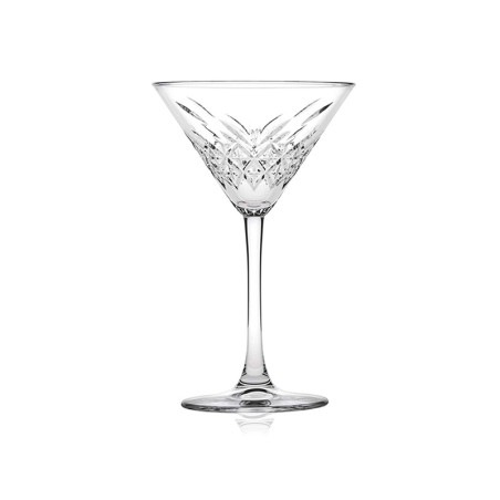 Coppa martini vetro decorato timeless cl. 23 | Bicchieri bar | Rausa
