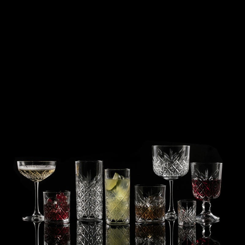 Calice vetro decorato timeless cl 50 Pasabahce  in Linee