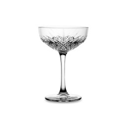 Coppa champagne vetro decorato timeless cl. 25 | Rausa srl