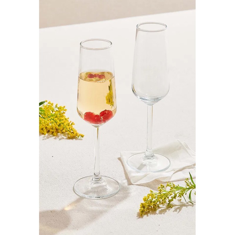 Calice vetro allegra cl 19,5 flute Pasabahce  in Bicchieri